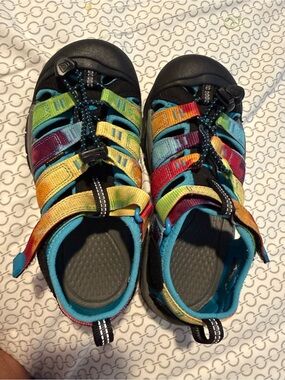 Keen Kids Multicolor Rainbow Strap Closed-Toe Sandals